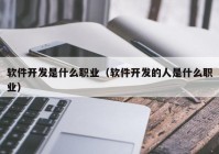 软件开发是什么职业（软件开发的人是什么职业）