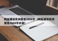 网站建设实训报告3000字（网站建设实训报告3000字内容）